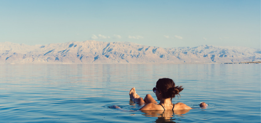 Terapie solí: zázrak z Mrtvého moře
